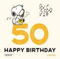 Peanuts Geschenkbuch: Happy Birthday zum 50. Geburtstag