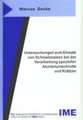 Untersuchungen zum Einsatz von Schmelzsalzen bei der Verarbeitung spezieller Aluminiumschrotte und Kr"tzen