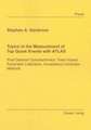 Topics in the Measurement of Top Quark Events with ATLAS