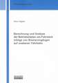 Berechnung und Analyse der Betriebslasten am Fahrwerk infolge von Bremsvorgängen auf unebener Fahrbahn