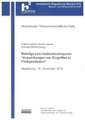 Beiträge zum Institutskolloquium "Auswirkungen von Eingriffen in Fließgewässern"