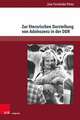 Zur Literarischen Darstellung von Adoleszenz in der DDR: Entwicklungen der Gegenwartsliteratur seit 2000