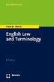 English Law and Terminology