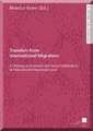 Transfers from International Migration: A Strategy of Economic and Social Stabilization at National and Household Level