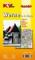 Werne an der Lippe, KVplan, Radkarte/Wanderkarte/Stadtplan, 1:25.000 / 1:15.000 / 1:7.500