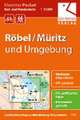 Klemmer Pocket Rad- und Wanderkarte Röbel/Müritz und Umgebung 1:50 000