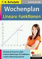 Wochenplan Lineare Funktionen / Klasse 7-8