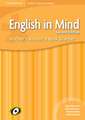 English in Mind for Spanish Speakers Starter Level Teacher's Resource Book with Class Audio CDs (3)