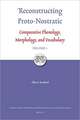 Reconstructing Proto-Nostratic (2 vols): Comparative Phonology, Morphology, and Vocabulary