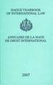 Hague Yearbook of International Law / Annuaire de La Haye de Droit International, Vol. 20 (2007)