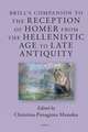 Brill’ s Companion to the Reception of Homer from the Hellenistic Age to Late Antiquity