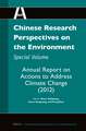 Chinese Research Perspectives on the Environment, Special Volume: Annual Report on Actions to Address Climate Change (2012)