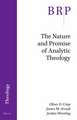 The Nature and Promise of Analytic Theology