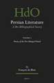 Persian Literature, A Bio-Bibliographical Survey: Volume V: Poetry of the Pre-Mongol Period