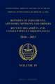 Reports of Judgments, Advisory Opinions and Orders/ Receuil des arrets, avis consultatifs et ordonnances, Volume 19 (2020-2021)