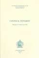 Canonical Testament: Monsignor W. Onclin Chair 2004