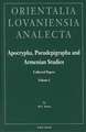 Apocrypha, Pseudepigrapha and Armenian Studies. Collected Papers: Volume I