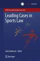 Leading Cases in Sports Law