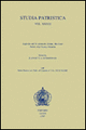 Studia Patristica. Vol. XXXIII - Augustine and His Opponents, Jerome, Other Latin Fathers After Nicaea, Orientalia, Index Patrum and Table of Contents