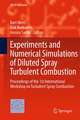 Experiments and Numerical Simulations of Diluted Spray Turbulent Combustion: Proceedings of the 1st International Workshop on Turbulent Spray Combustion