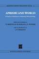 Apriori and World: European Contributions to Husserlian Phenomenology