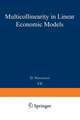 Multicollinearity in linear economic models