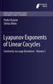 Lyapunov Exponents of Linear Cocycles: Continuity via Large Deviations