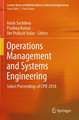 Operations Management and Systems Engineering: Select Proceedings of CPIE 2018