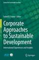 Corporate Approaches to Sustainable Development: International Experiences and Insights