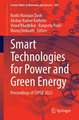 Smart Technologies for Power and Green Energy: Proceedings of STPGE 2022