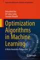 Optimization Algorithms in Machine Learning