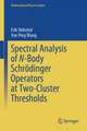 Spectral Analysis of N-Body Schrödinger Operators at Two-Cluster Thresholds