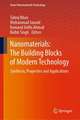 Nanomaterials: The Building Blocks of Modern Technology: Synthesis, Properties and Applications