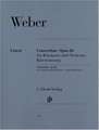 Weber, Carl Maria von - Concertino op. 26 für Klarinette und Orchester