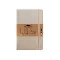 Moustachine Classic Linen Hardcover Light Tan Lined Pocket