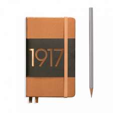 Agende Leuchtturm Special Metallic Edition 1917 (Hardcover): Copper, Pocket, pagini punctate