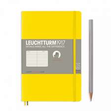 Agendă Leuchtturm Notes Paperback (B6+): Lemon, pagini liniate