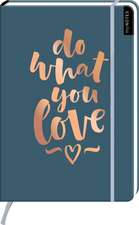 myNOTES Notizbuch A4: Do what you love - notebook large, dotted - für Träume, Pläne und Ideen / ideal als Bullet Journal oder Tagebuch