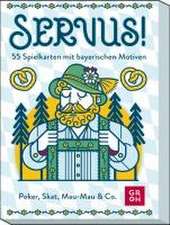 Servus! 55 Spielkarten mit bayerischen Motiven