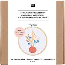 Stickpackung Mini Kit Trockenblumen