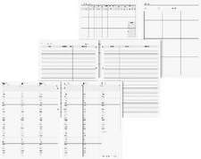 Wochen-Ersatzkalendarium (2024/2025), 2 Seiten = 1 Woche, A4+, 224 Seiten