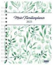 Familienplaner-Buch Pattern 2025 - Diary - Buchkalender - Taschenkalender - 17,5x23,1