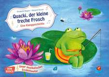 Quacki, der kleine freche Frosch. Kamishibai Bildkartenset