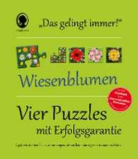 Das "Gelingt-immer"-Puzzle Wiesenblumen