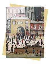 L.S. Lowry: Coming from the Mill Greeting Card: Pack of 6