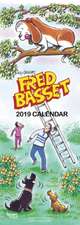 FRED BASSET 2019 SLIM CALENDAR