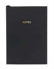 COLOURBLOCK A5 NOTEBOOK BLACK