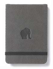 Dingbats* Wildlife A6 Reporter Grey Elephant Notebook - Lined