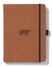 A5+ Brown Bear Dotted