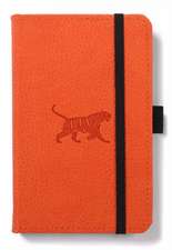 Dingbats* Wildlife A6 Pocket Orange Tiger Notebook - Dotted